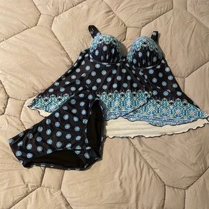 Tankini swimsuit set